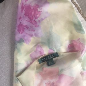 Ralph Lauren 100% Silk Scarf